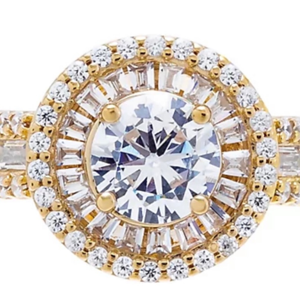 Double Halo Ring
